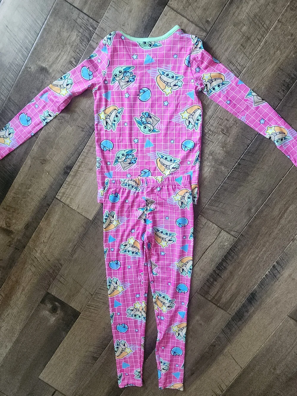 Star Wars Pink Grogu (Baby Yoda) Kids Pajama Set